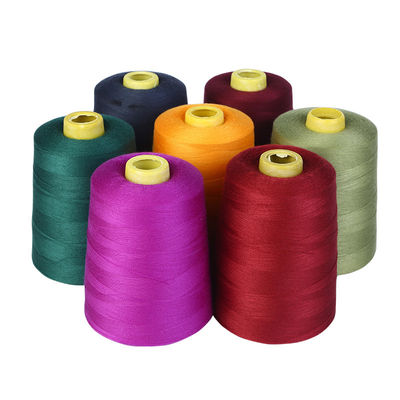 40/2 Yarn Count 100% Polyester Sewing Thread 3000 Yards Industrial Sewing Machine Thread