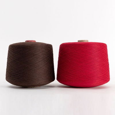 100% Spun Polyester Yarn Dyed Yarn Eco-Friendly High Tenacity Anti-Pilling for Knitting Sewing Weaving