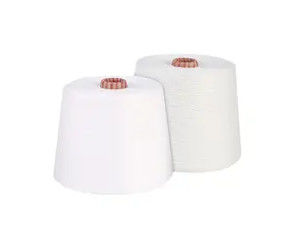 30 / 1 100% Virgin Polyester Yarn for Knitting Raw White