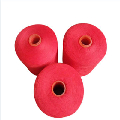 100% Spun Polyester Yarn Dyed Yarn Eco-Friendly High Tenacity Anti-Pilling for Knitting Sewing Weaving