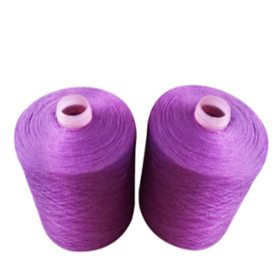 100% Spun Polyester Yarn Dyed Yarn Eco-Friendly High Tenacity Anti-Pilling for Knitting Sewing Weaving