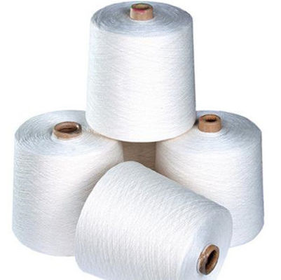 AAA/AA/A Grade 20s/2 40/2 60/2 Eco-Friendly Polyester Ring Spun Yarn for Weaving Sewing Knitting
