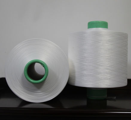 70D, 100D Nylon DTY Yarn Raw White 100% Nylon 6 Yarn For Clothing Socks Underwear 