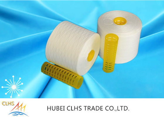 White 100 Percent Virgin Spun Polyester Yarn in Paper Cone Or Plastic Cone