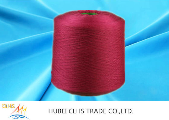 40s/2 Dyed Color 100% Polyester Spun Yarn Knitting / Sewing / Weaving