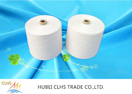 100% Virgin Core Spun Polyester Sewing Thread , Textured Polyester Yarn Superior Durability 