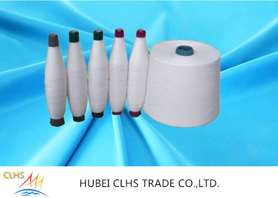 Low Shrinkage Ring Spun Polyester Yarn Smooth Surface Anti - Pilling For Sewing