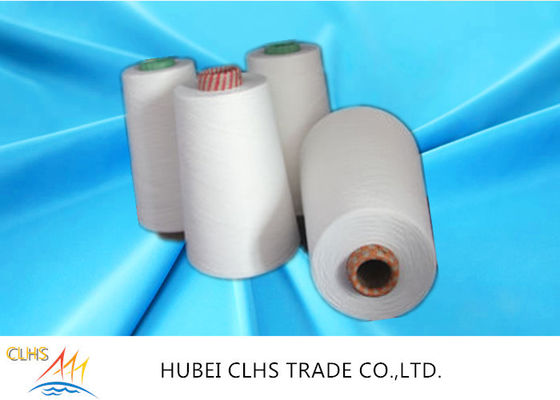 Hand Knitting 100 Spun Polyester Yarn , Crease Resistant Polyester Yarn Low Shrink