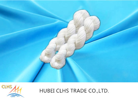 Raw White TFO Yarn 100% Polyester Virgin Yarn Low - Elongation For Sewing