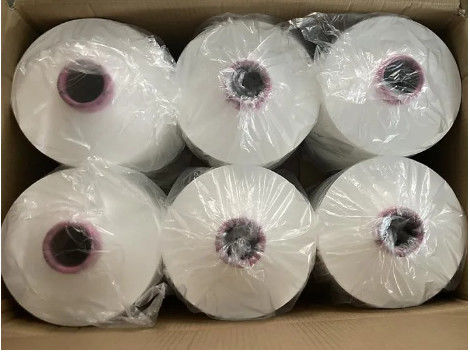 Raw white DTY 100% Polyester Filament Yarn 150D/36F, 150d/48f, 150D/48F/2