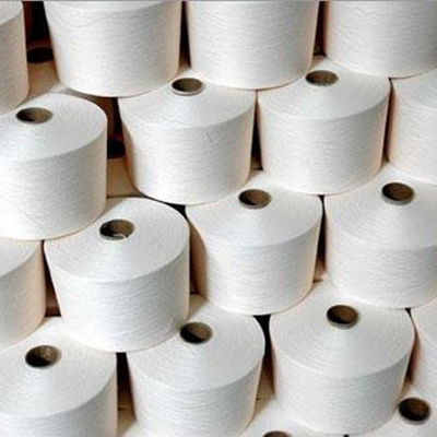 50/3 Bright  Raw White 100% Yizheng Polyester Spun Yarn On Paper Cone