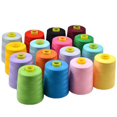 Sewing Thread 40/2 Polyester Sewing Thread  Fabric For Clothing Furniture