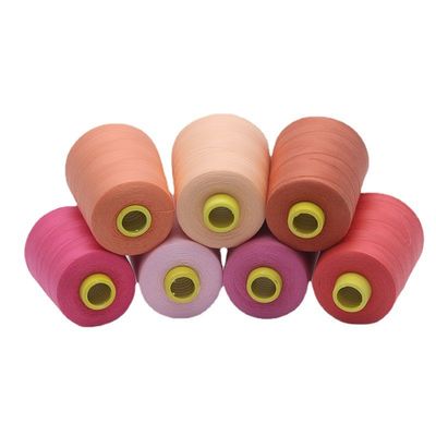 Sewing Thread 40/2 Polyester Sewing Thread  Fabric For Clothing Furniture