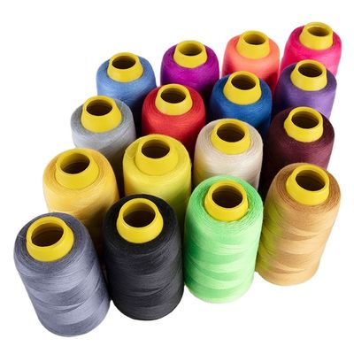 3000 Yards, 5000 Yards, 1kg 40/2 100% Core Spun Polyester Sewing Thread On Sale
