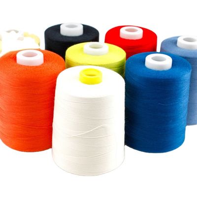 3000Y 4000Y 5000 Yards 10000Meter 100% Spun polyester thread 40s/2 industrial sewing thread
