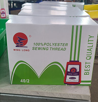40/2 5000Y/Cone Polyester Sewing Thread Colors