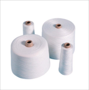 40S/2 Virgin Spun Polyester Yarn Raw White High Strength Sewing Thread with Yizheng Fibre