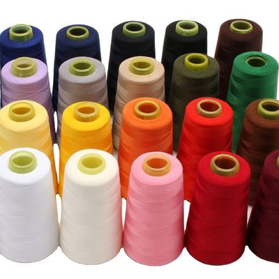 Hot Sell 40/2 5000yards Polyester Sewing Thread Direct Factory
