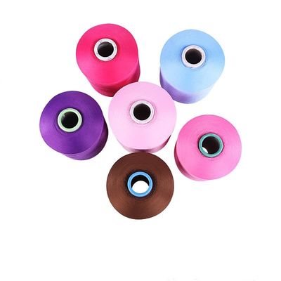 Colored Yarn DTY Yarn Polyester Fiber Factory Direct Sales Good Quality Polyester Yarns