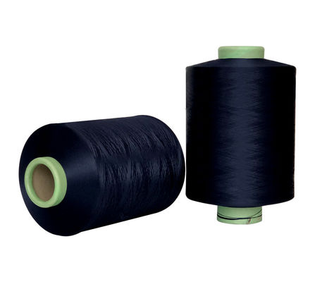 Factory Price DTY Yarn Dyed Polyester Yarn Elastic Polyester Silk Hot Sale