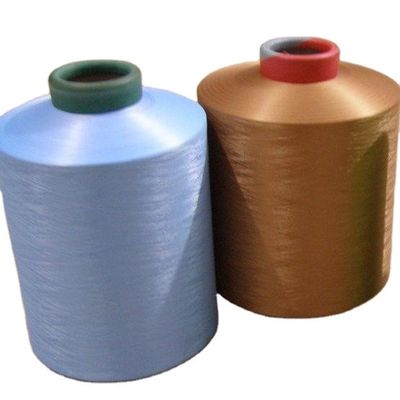 DDB Black White Colors DTY 100% Polyester Filament Yarn 150d/48f, 300d/96f