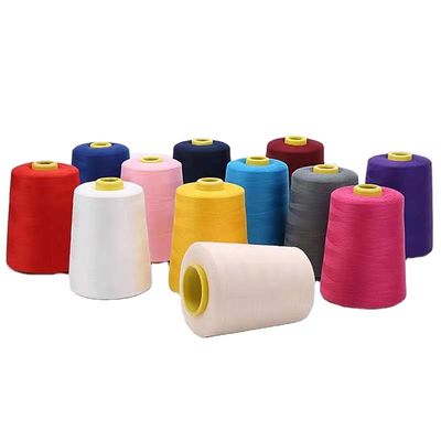 402 Spun Polyester Sewing Thread Multi-color Option Polyester Thread For Cloth Dress