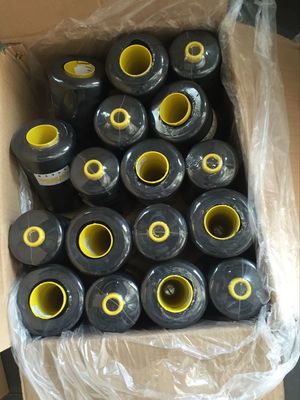 Dyed Core Spun Polyester Sewing Thread 20 / 2 20 / 3 , Golden Textured Polyester Thread