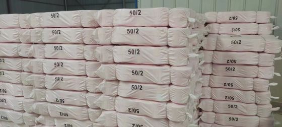 High Tenacity Polyester Core Spun Yarn , Smooth Surface Spun Polyester Sewing Thread