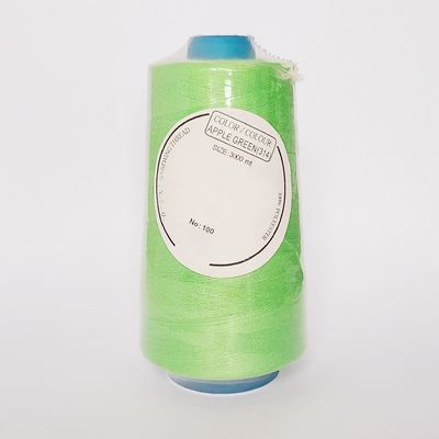 Raw White Knotless 100 Spun Polyester Sewing Thread 50 / 2 High Tenacity AAA Grade