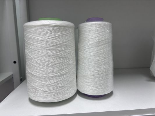 Factory Direct Sale Raw White 402 Spun Polyester Yarn Sewing Thread