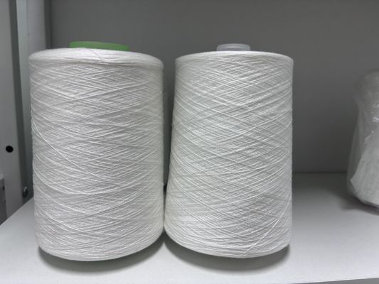 Factory Direct Sale Raw White 402 Spun Polyester Yarn Sewing Thread