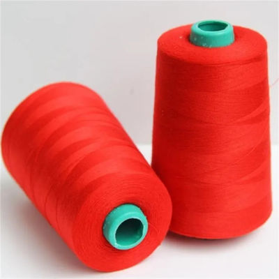 40/2 50/2 20/2 100% Spun Polyester Dyed Sewing Thread With Plastic Cone