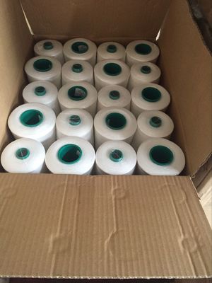 White 40/2 100% Polyester Ring Spun Sewing Thread Wholesale Price