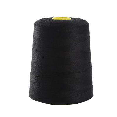 Sewing Thread 40/2 5000yds Factory Wholesale 100% Spun Polyester Dyed Raw Material for Garment Sewing