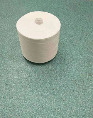 60/2 Bright Raw White 100% Polyester Spun Yarn On Paper Cone