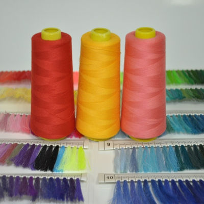 Brand 40/2 5000Yards 100% Spun Polyester Sewing Thread For High Speed Sewing Machine