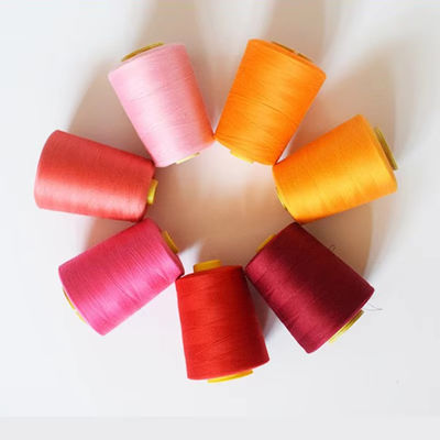 High Tenacity 40/2 Spun Polyester Sewing Thread - 5000 Yards for Industrial Use
