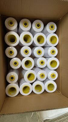 White High Quality 40/2 Polyester Spun Sewing Thread for High Speed Sewing Machine