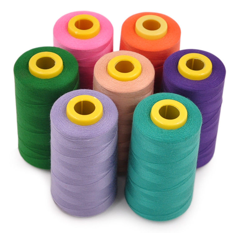 40/2 Yarn Count 100% Polyester Sewing Thread 3000 Yards Industrial Sewing Machine Thread