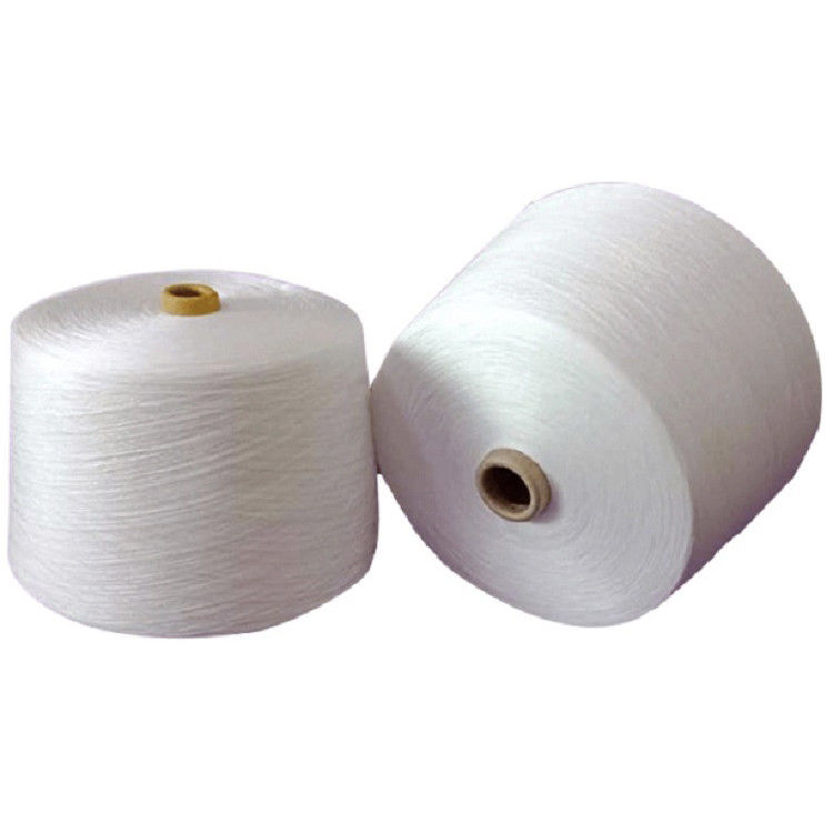 High Quality 60s/2, 60s/3 100% Spun Polyester Yarn For Dresses And Handkerchiefs