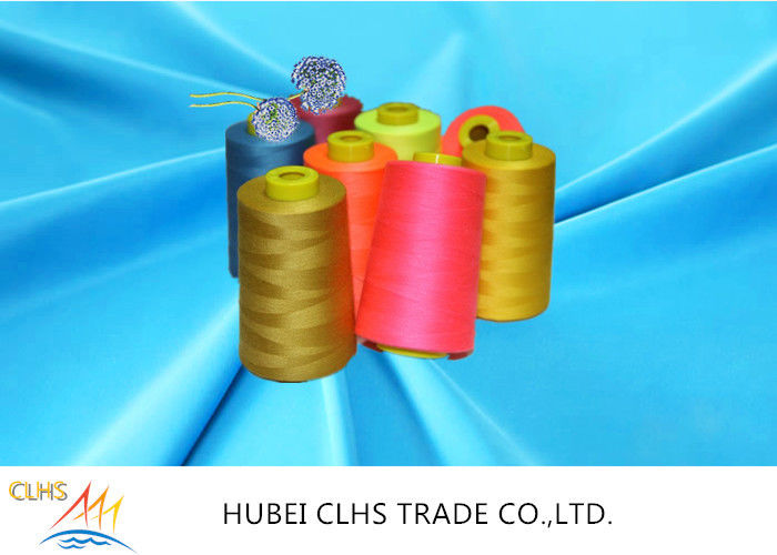 100% Spun Polyester Thread For Sewing Industry Dyed Color