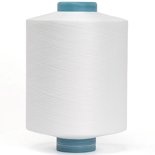 70D, 100D Nylon DTY Yarn Raw White 100% Nylon 6 Yarn For Clothing Socks Underwear 