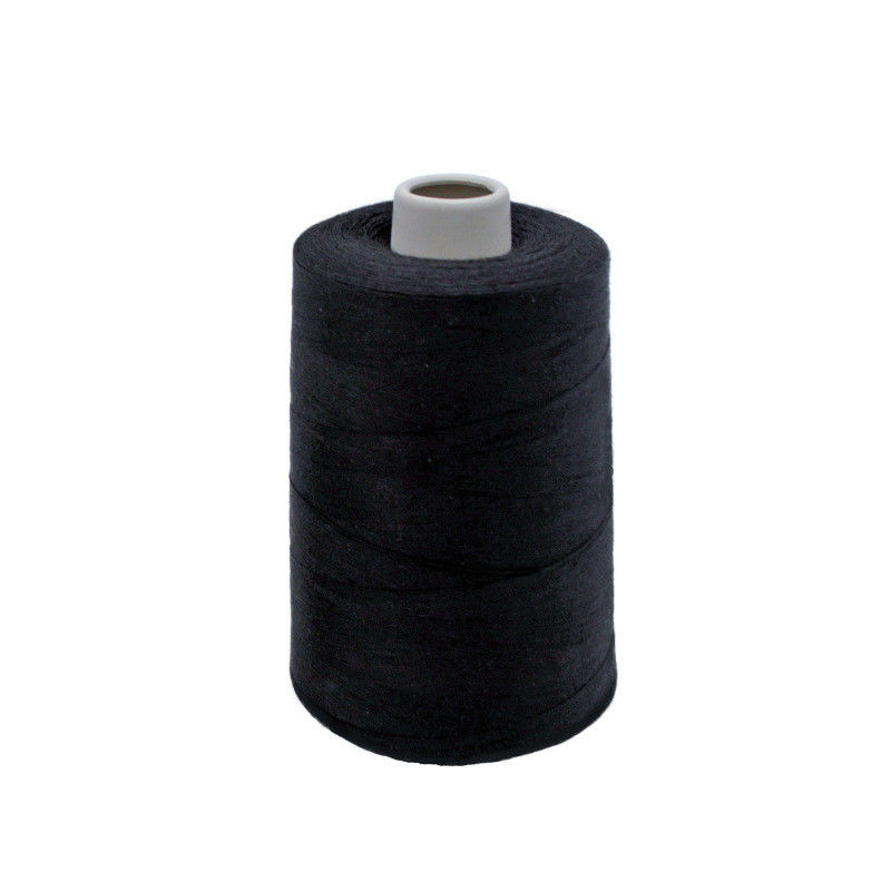 Factory Wholesale 5000 Yards Black Polyester Sewing Thread Threads For Sewing