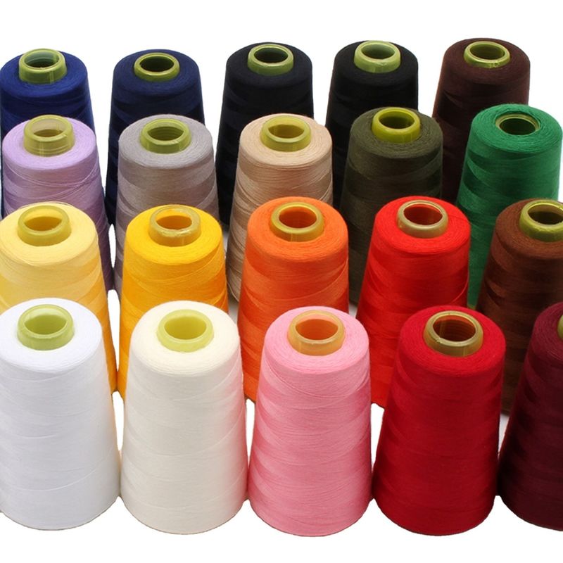 Hot Sell 40/2 5000yards Polyester Sewing Thread Direct Factory