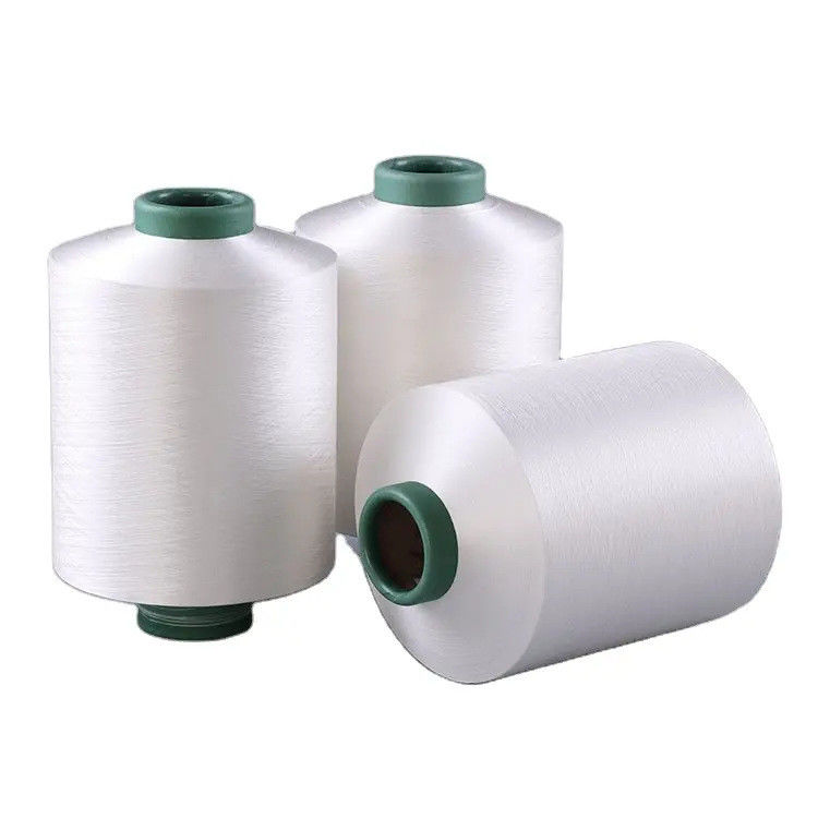 DTY Raw White Black 100% Polyester Filament Yarn NIM SD 300d/96f 150d/48f