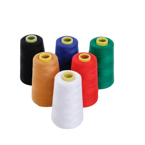 42/2 100% Polyester Ring Spun Sewing Thread 5000Meters/Cone
