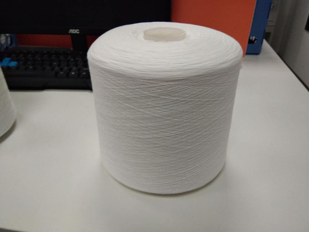 High Tenacity 62 / 3Semi Dull Polyester Yarn Z Twist Low Shrinkage For Sewing