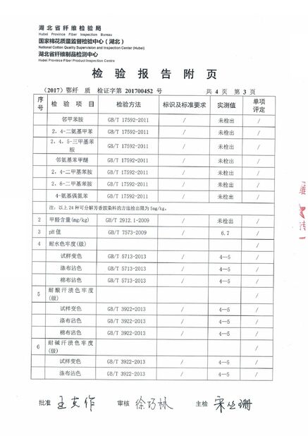 China Hubei ZST Trade Co.,Ltd. certification
